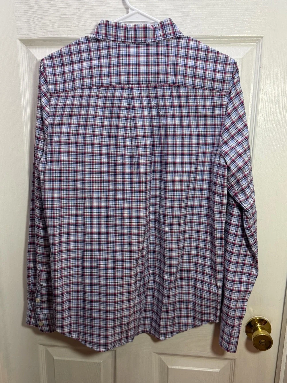 Ralph Lauren Boy’s Red,Blue & White Plaid Button-Down Shirt